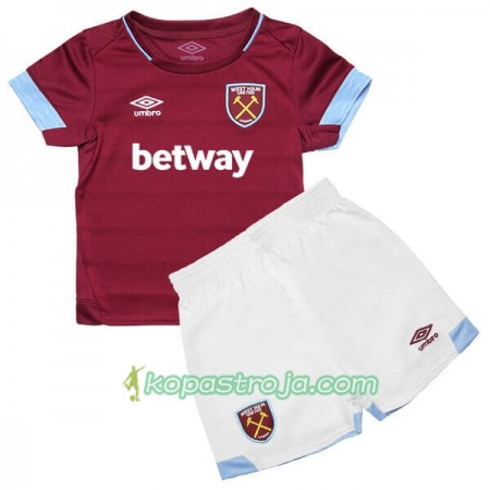 Billiga Fotbollströjor West Ham United Barn Hemma tröja 2018/19 Kortärmad